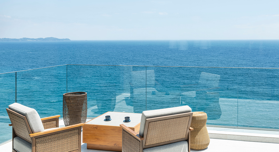 Photo: Ocean-view terrace