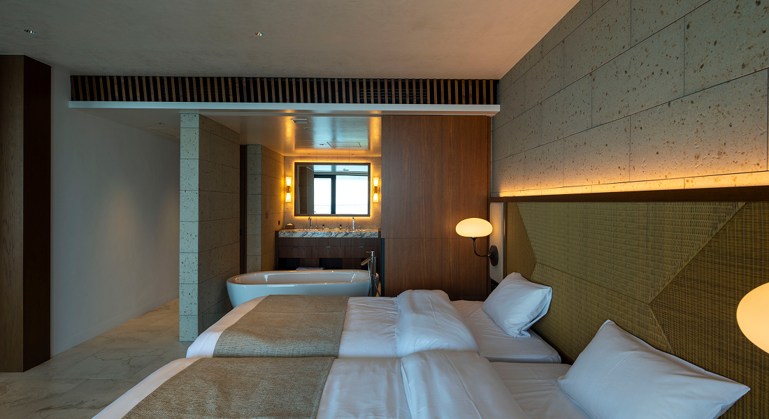 Photo: Interior view of the hotel room